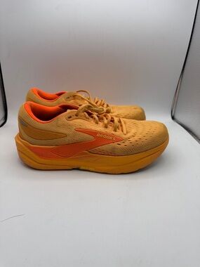 Brooks GHOST 3 MAX Men's 9 Orange and Gold Running Shoes S6